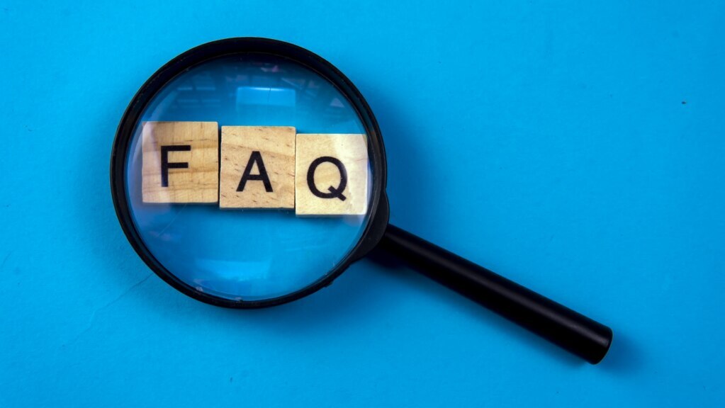 Frequentlys asked question concept Groot